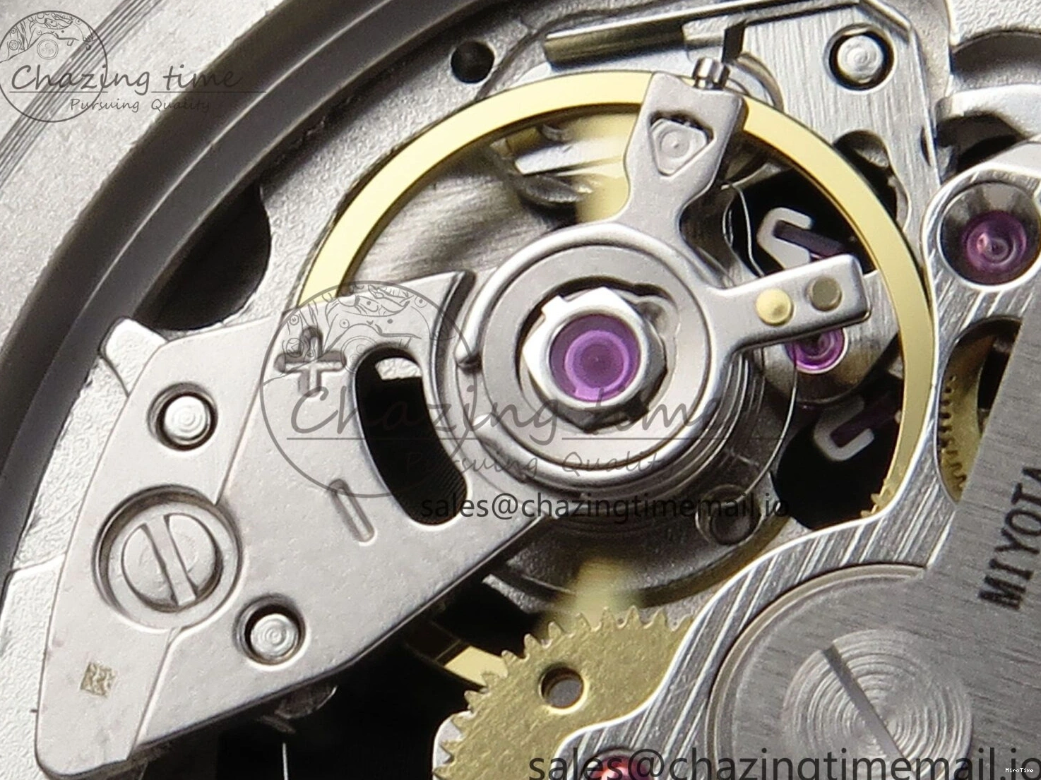 MIROTIME 0130 Big Pilot IW329701 M+F 1:1 Best Edition Black Dial on Brown Leather Strap MY RelaxedFit 7005